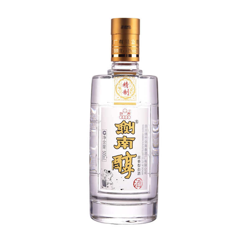 52°剑南春剑南醇精制500ml（6瓶装）