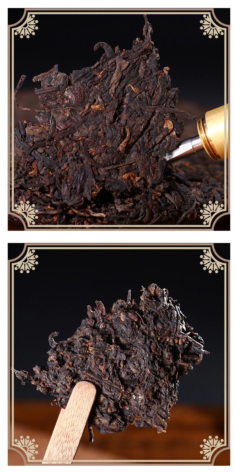 中茶普洱熟茶饼茶7571茶饼2011年中粮集团云南陈年普洱茶熟普茶叶